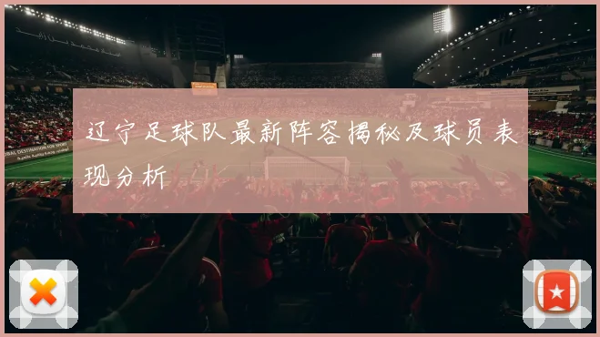 辽宁足球队最新阵容揭秘及球员表现分析